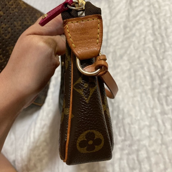 💯 Auth Louis Vuitton Perforated Speedy/pochette - Picture 10 of 13